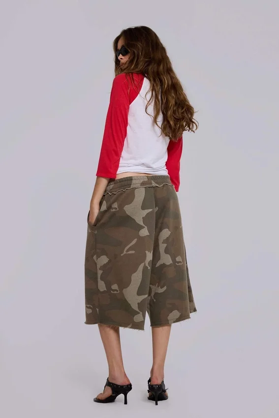 Camo Monster Jogger Shorts