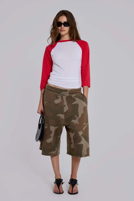 Camo Monster Jogger Shorts