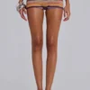 Cata Multi Stripe Mini Shorts