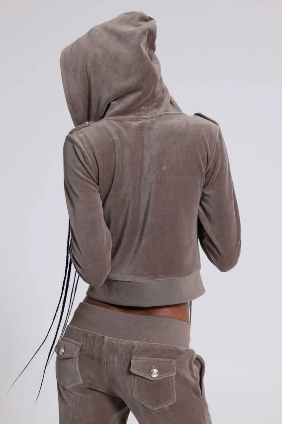 Cavalier Military Velour Hoodie