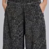 Charcoal Leopard Monster Joggers