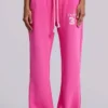 Cleo Slouchy Bootcut Jogger in Pink