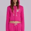 Cleo Slouchy Bootcut Jogger in Pink