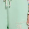Cleo Slouchy Crop Jogger in Mint
