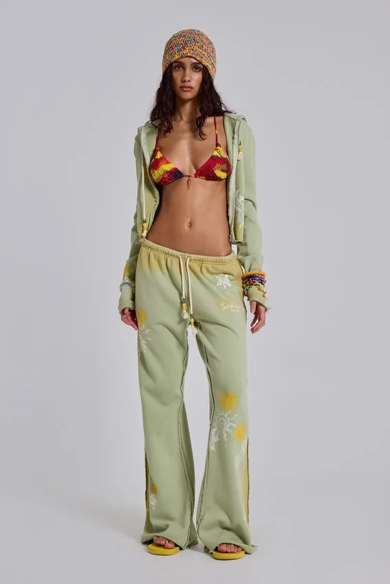 Cleo Sunfade Slouchy Bootcut Jogger