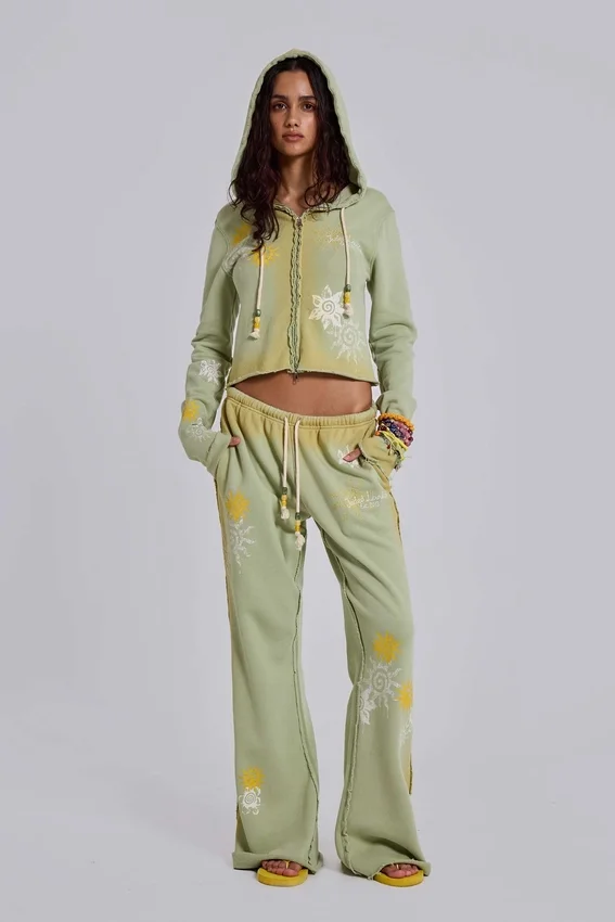 Cleo Sunfade Zip Through Hoodie