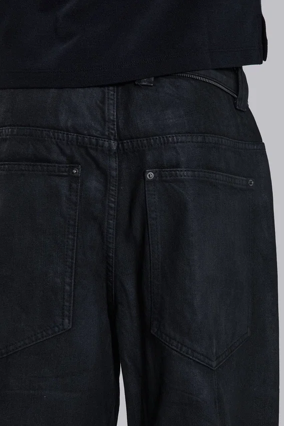 Coated Zip Colossus Jeans