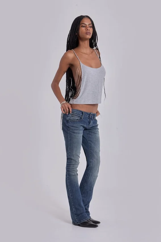 Cooper Bootcut Jeans in Mid Blue