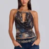 Cosima Halter Top