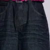 Creased Indigo Colossus Jorts