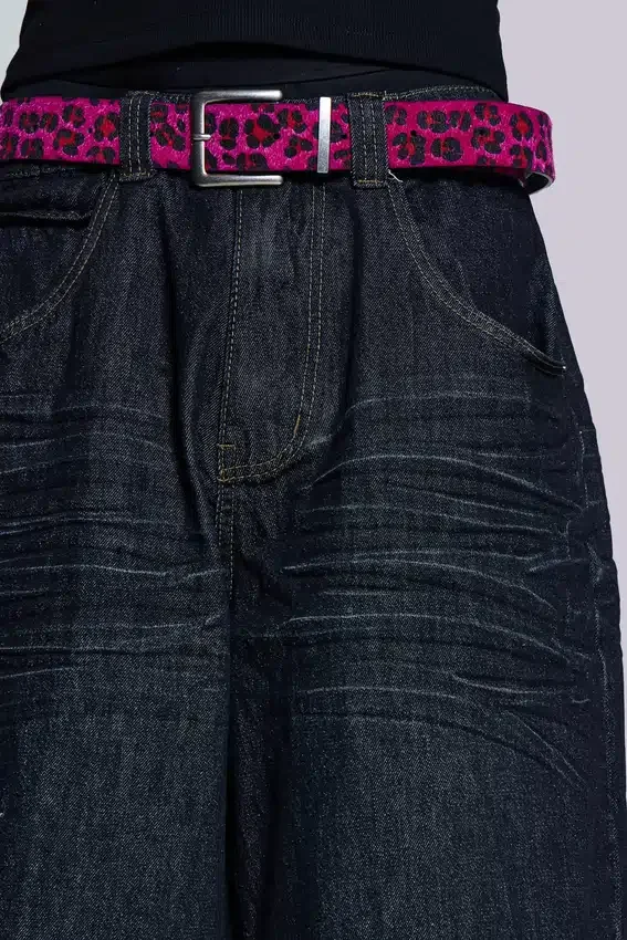 Creased Indigo Colossus Jorts