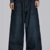 Creased Indigo XL Colossus Jeans