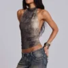 Croc Zene Backless Top