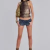 Croc Zene Backless Top