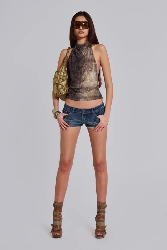 Croc Zene Backless Top