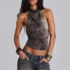 Croc Zene Backless Top