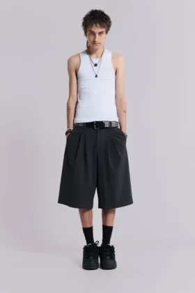 Dark Check Goliath Shorts
