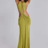 Darlyn Draped Backless Maxi Dress