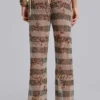 Deva Stripe Knit Trousers