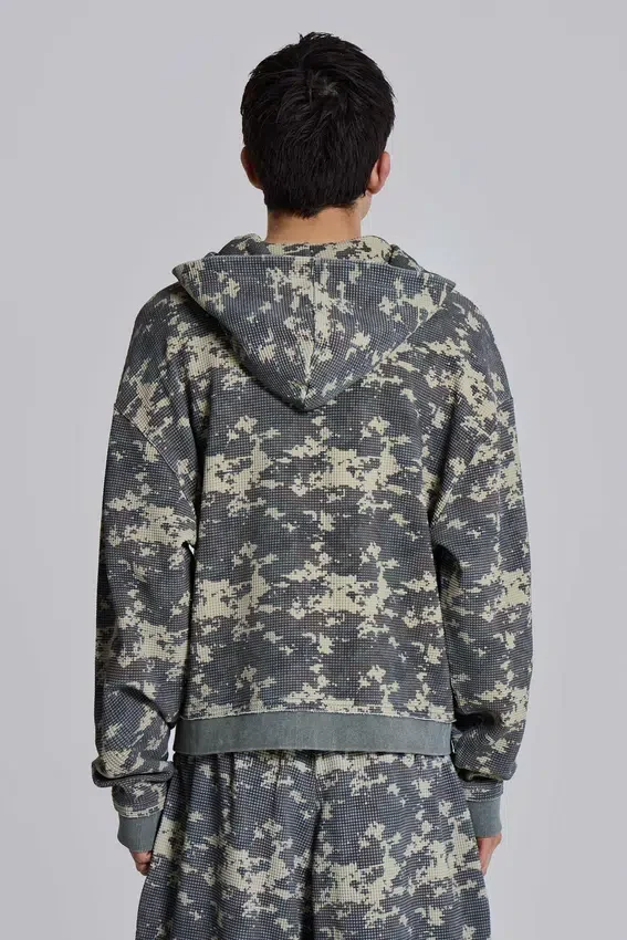 Digi Camo Waffle Hoodie