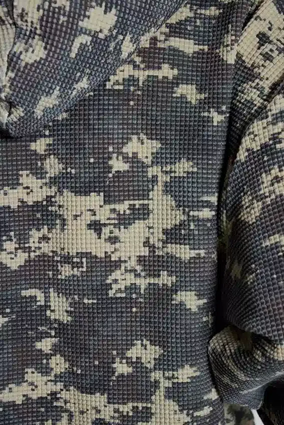 Digi Camo Waffle Hoodie