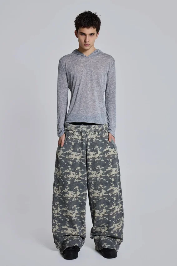 Digi Camo Waffle Monster Joggers