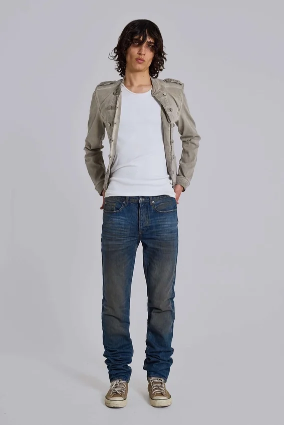 Dirty Wash Drain Jeans