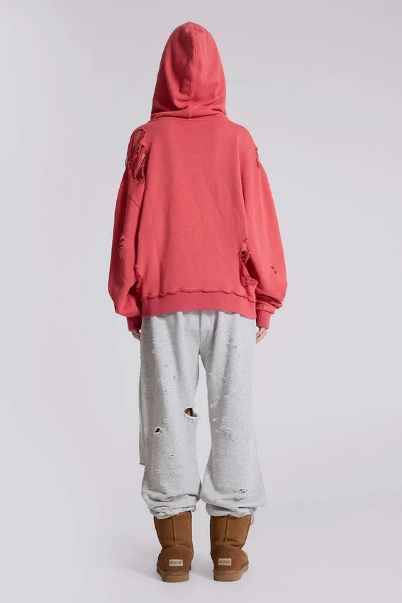 Distressed Monster Hoodie