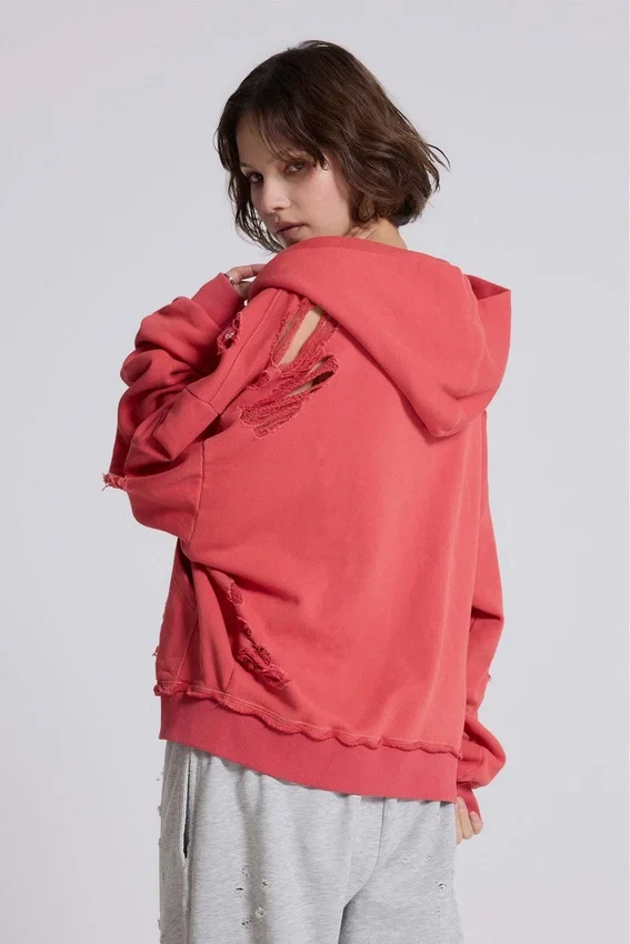 Distressed Monster Hoodie