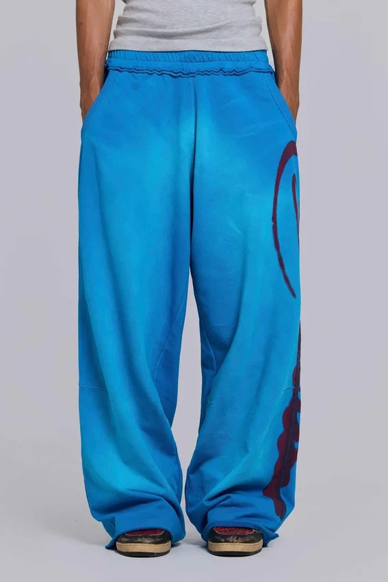 Divine Blue Monster Joggers