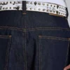 Divinity Studded White Belt