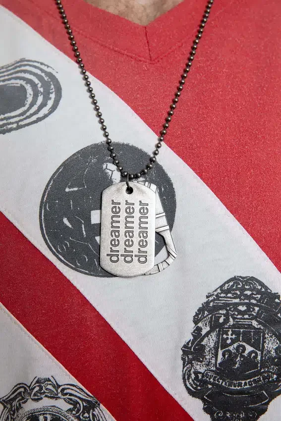 Dreamer Dog Tag Necklace