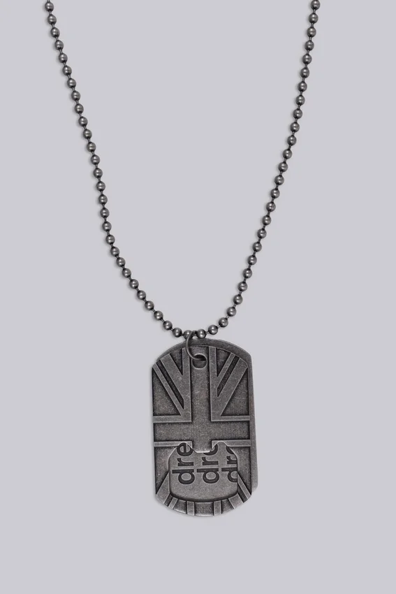 Dreamer Dog Tag Necklace
