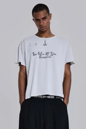Echo Bitten Cropped T-Shirt