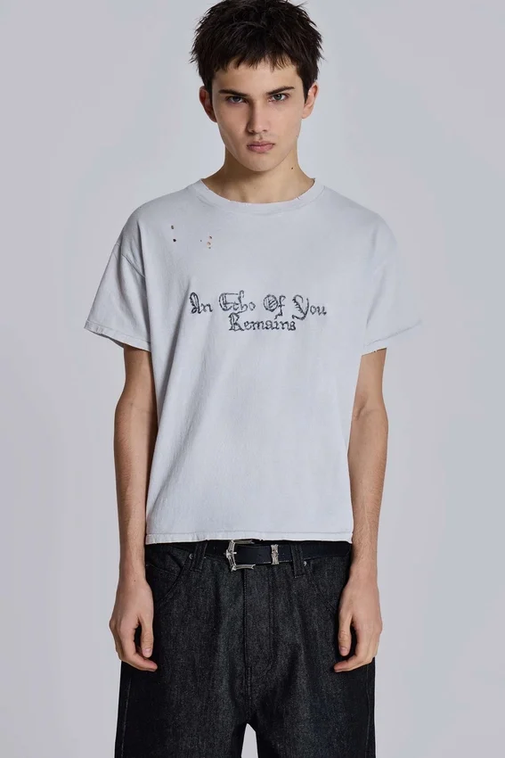 Echo Bitten Cropped T-Shirt
