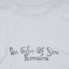 Echo Bitten Cropped T-Shirt