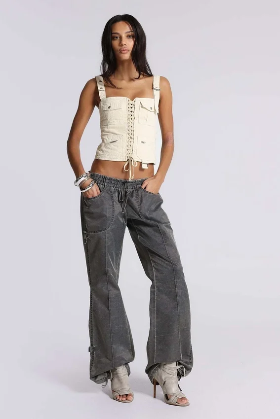 Ecru Cargo Corset