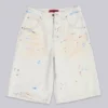 Ecru Paint Colossus Jorts