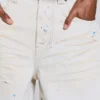 Ecru Paint Colossus Jorts
