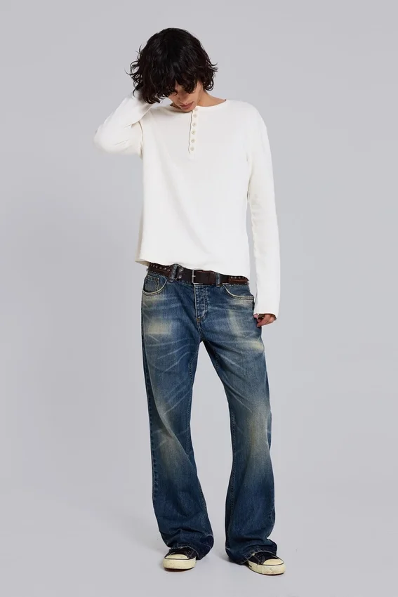 Mid Wash Blue Jude Bootcut Jeans