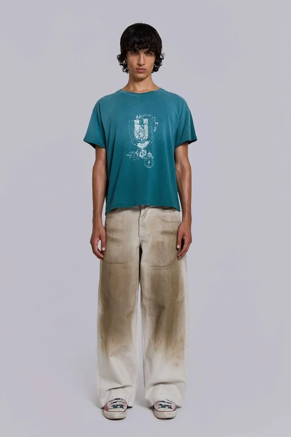 Emblem Cropped T-Shirt