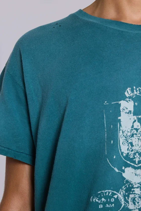 Emblem Cropped T-Shirt