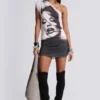 Eris Asymmetric Mini Dress