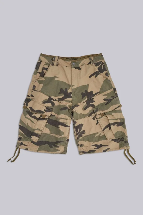Faded Camo Cadet Shorts