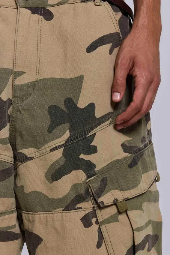Faded Camo Cadet Shorts
