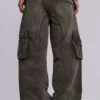 Faded Khaki Trooper Cargo Pants