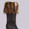 Fauna Faux Fur Heeled Boot