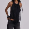 Fexa Backless Fringe Top