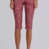 Freda Gingham Swim Capri Trousers