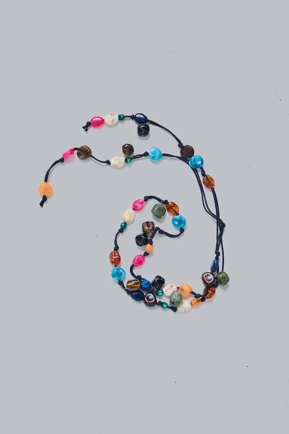 Galena Beaded Rope Belt